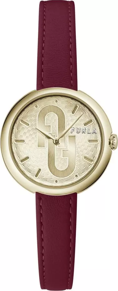 Multicolor Leather Dress Watch