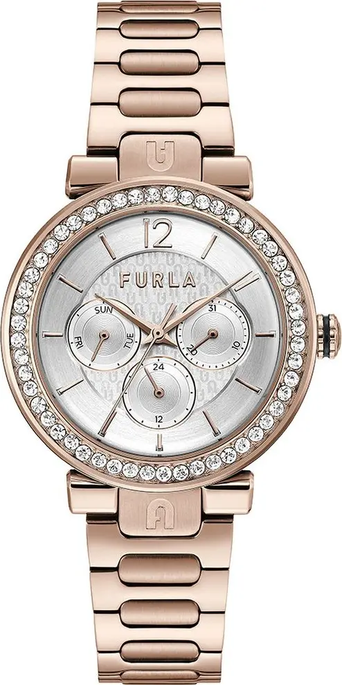 Multicolor Stainless Steel Dress Watch