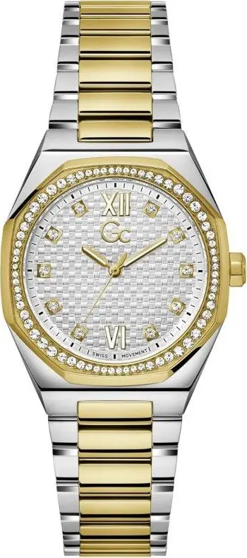 Gold Stainless Steel Dress Watch