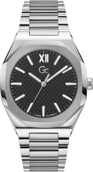 Gray Stainless Steel Dress Watch