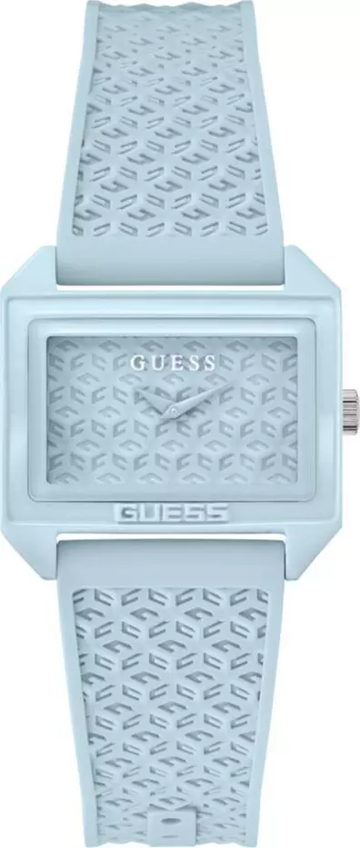 Blue Synthetic Dress Watch