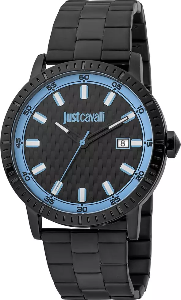 Black Stainless Steel Dress Watch