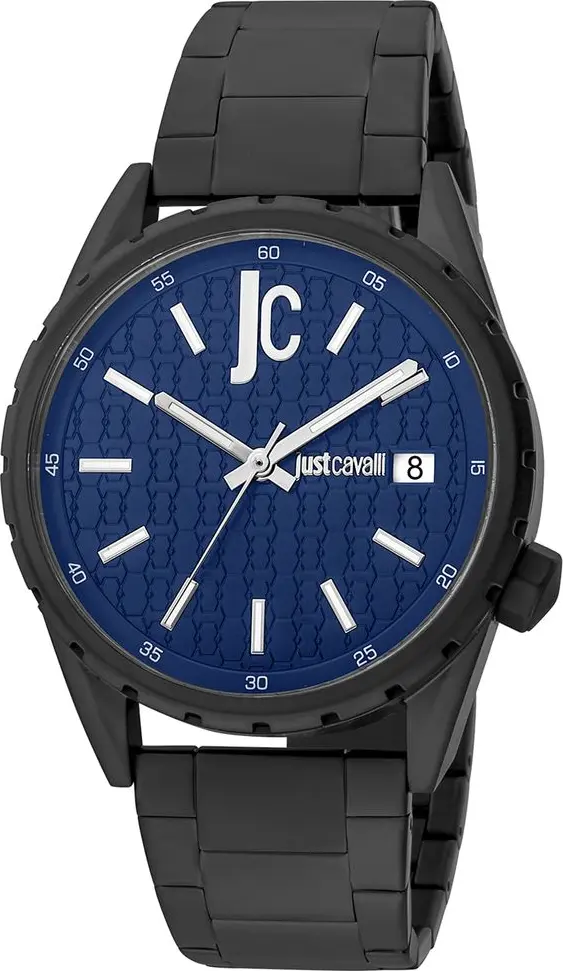 Black Stainless Steel Dress Watch