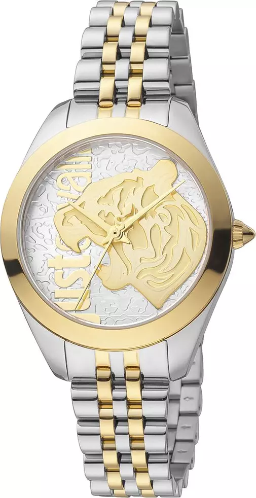 Multicolor Stainless Steel Dress Watch