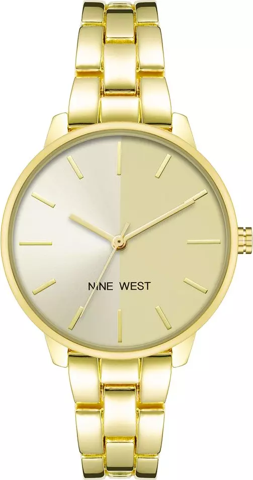 Gold Metal Dress Watch
