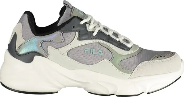 Grigio Polyurethane Women Sneaker