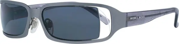 Gray Metal Sunglasses