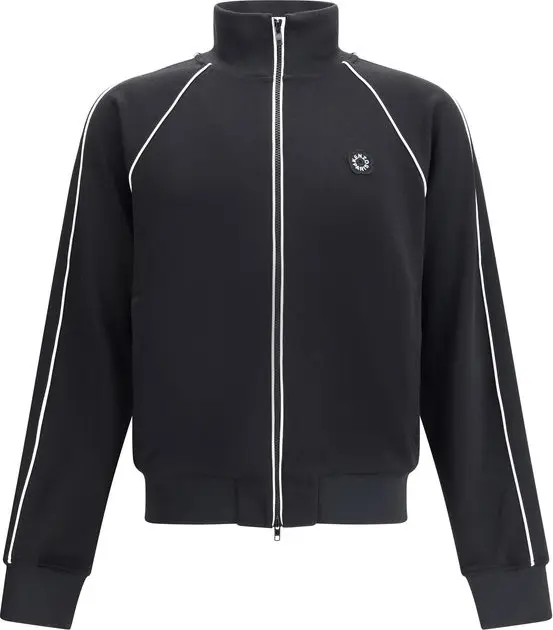 Black Polyester Sweatshirt