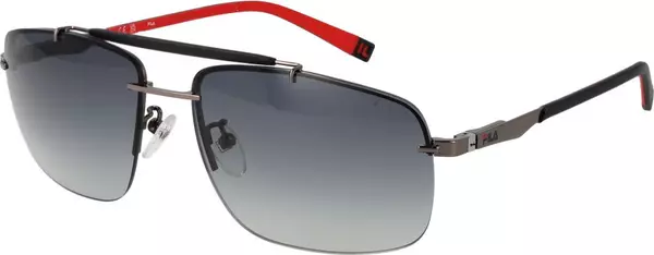 Gray Stainless Steel Sunglasses