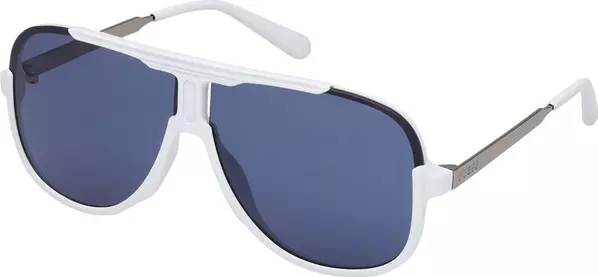 White Resin Sunglasses