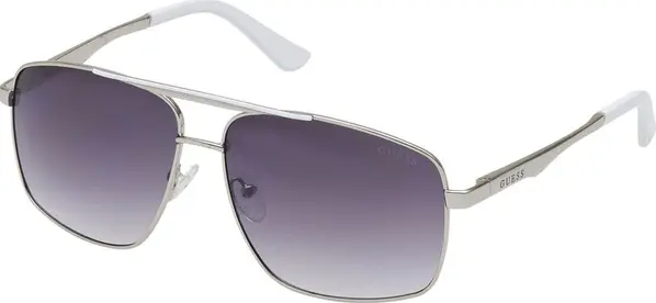 Gray Metal Sunglasses
