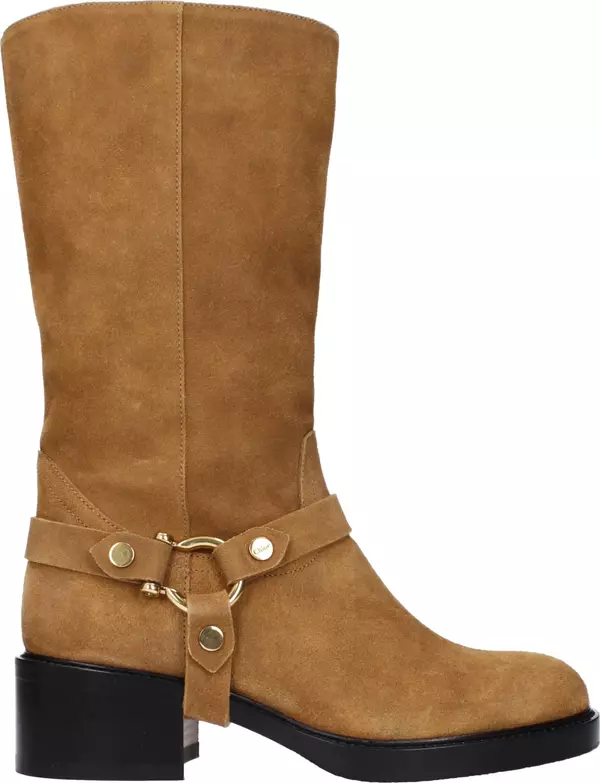 Brown Leather Ankle Boots