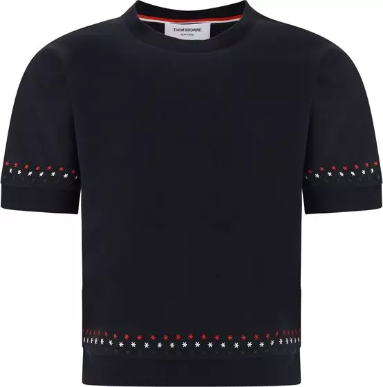 Black Cotton T-Shirt