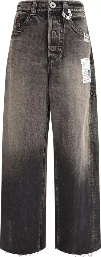 Black Cotton Jeans Denim