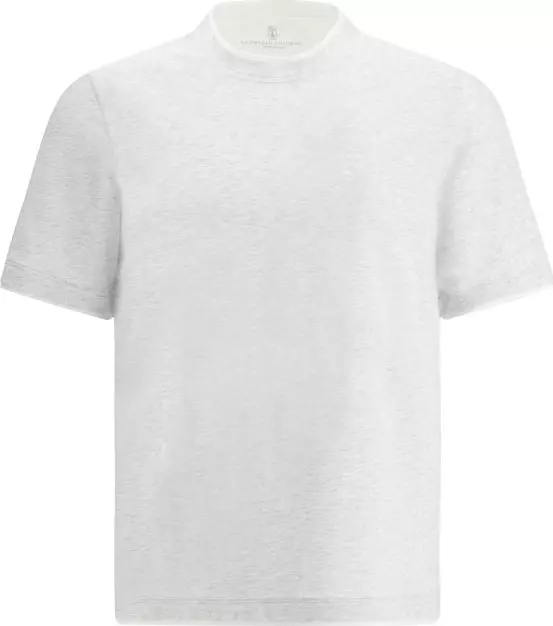 Gray Cotton T-Shirt