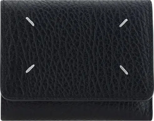 Black Calf Leather Bos Taurus Wallet