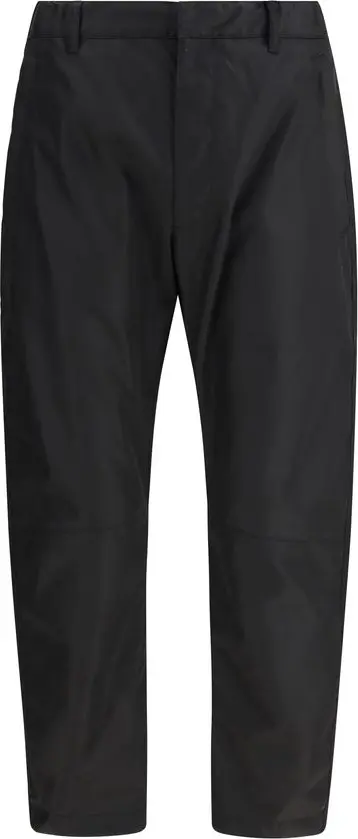 Black Recycled Polyamide Casual Pants
