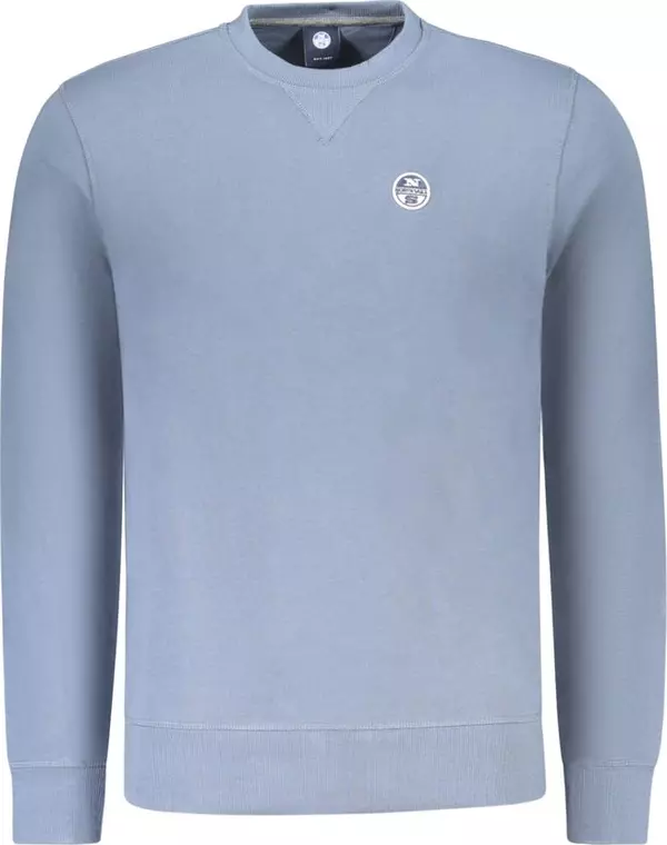Blue Cotton Sweatshirt