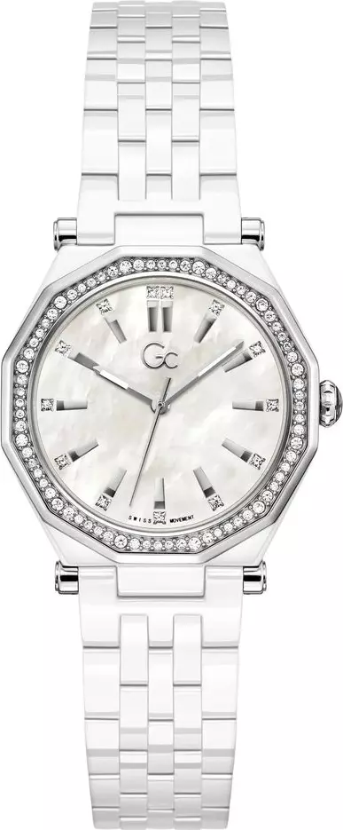 Gray Ceramic Dress Watch