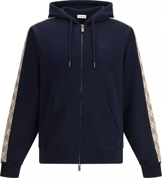 Blue Cotton Sweatshirt