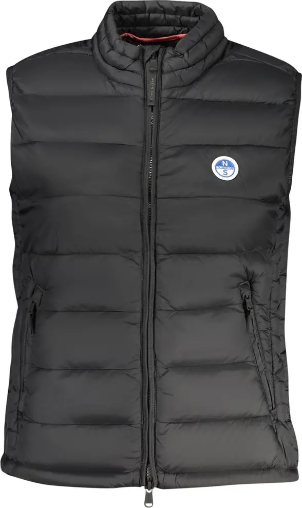 Black Polyester Women's Vest