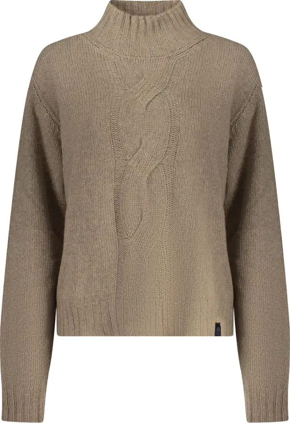 Marrone Poliammide Women Sweater