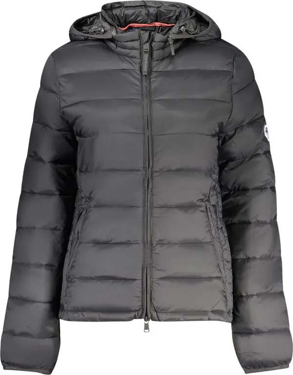 Black Polyester Women's Jacket