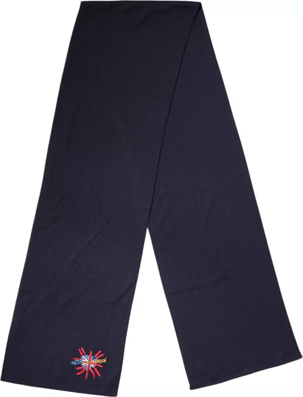 Blue Wool DG Loves London Neck Wrap Scarf