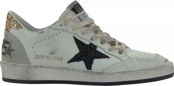 White Goatskin Sneakers