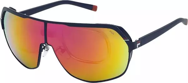 Blue Metal Sunglasses