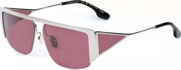 Gray Metal Sunglasses