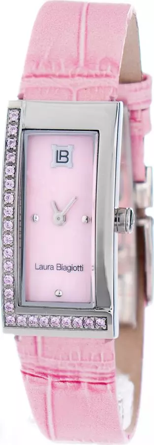 Multicolor Leather Dress Watch