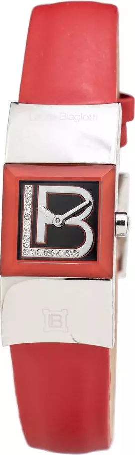 Multicolor Leather Dress Watch