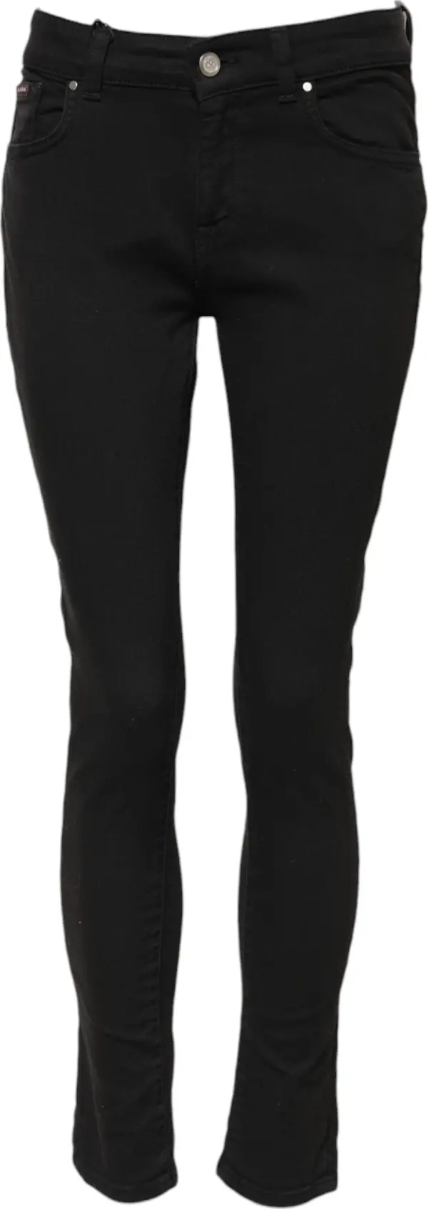 Black Cotton Skinny Denim Trouser Jeans