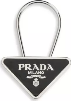 Black Stainless Steel Keychain