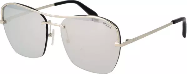 Silver Metal Sunglasses