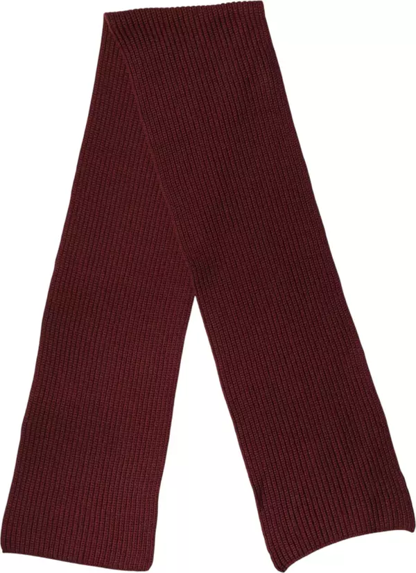 Maroon Cashmere Knitted NeckWrap Shawl Scarf