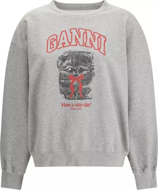 Gray Cotton Sweatshirt
