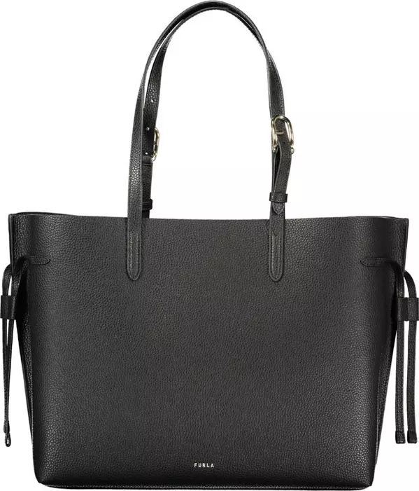 Black Leather Women Handbag