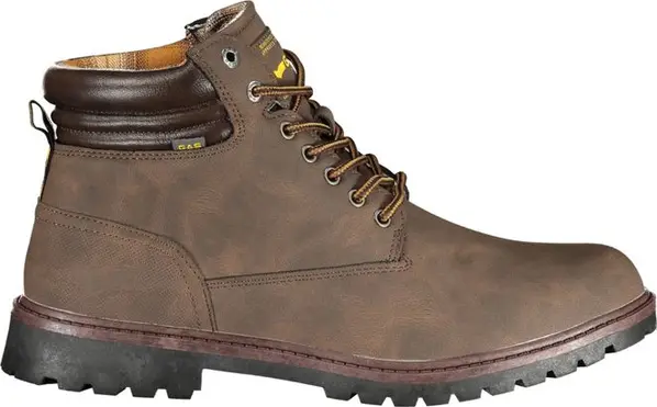 Marrone Poliuretano Mens Sneaker Boot