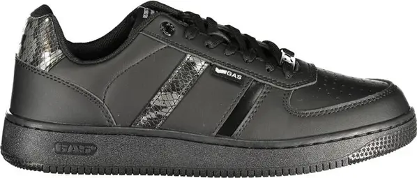 Black Polyurethane Women's Sneaker