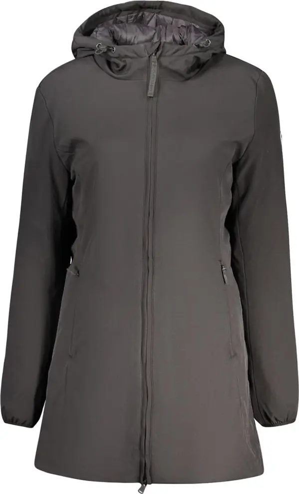 Black Polyester Women's Jacket