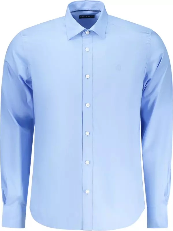 Azzurro Cotton Men Shirt