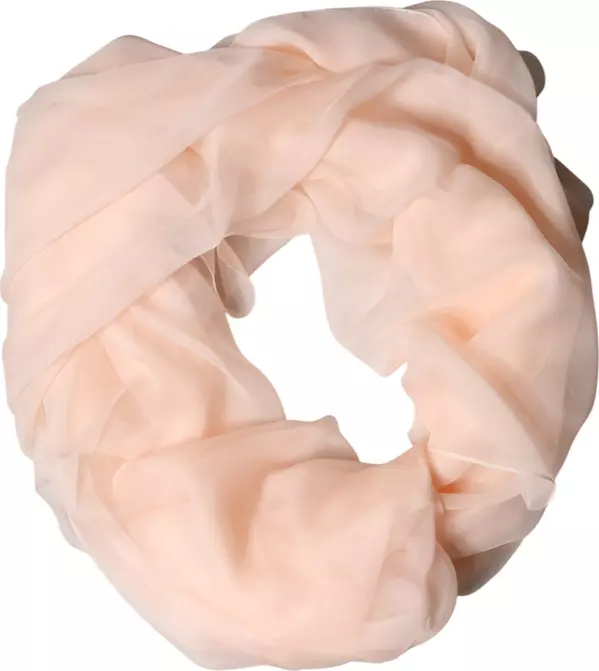 Light Pink Stole Silk Neck Wrap Shawl Scarf