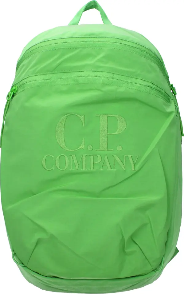 Green Fabric Backpack