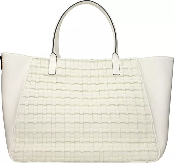 Beige Leather Handbag