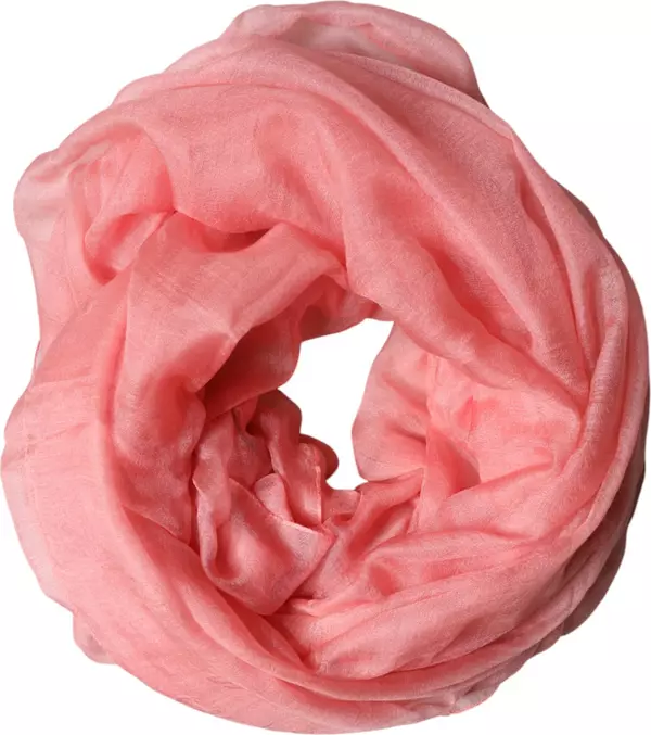 Light Pink Stole Neck Wrap Shawl  Scarf
