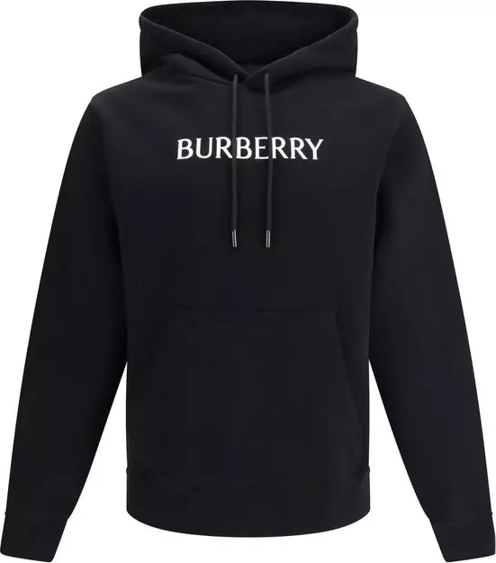 Black Cotton Sweatshirt