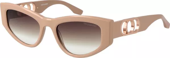 Beige Acetate Sunglasses