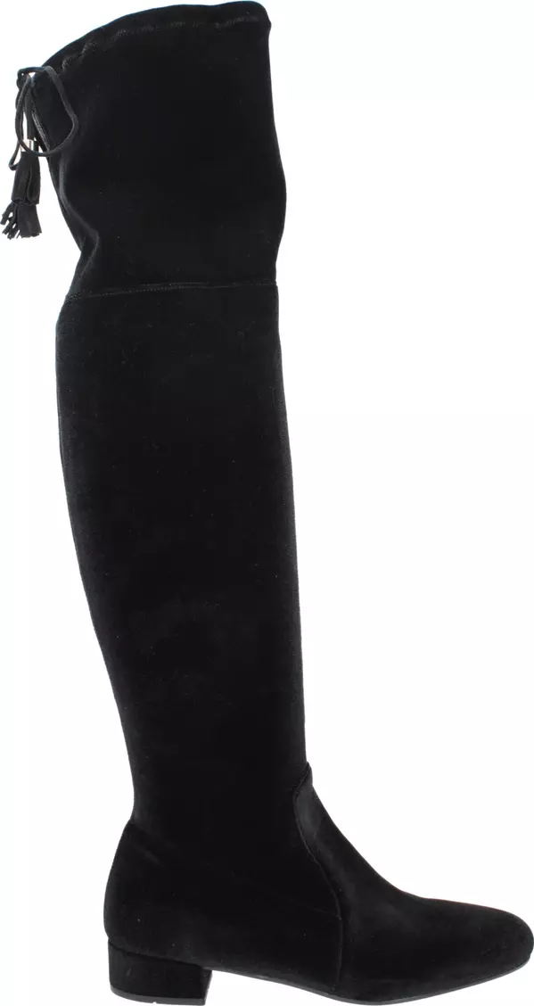 Black Velvet Over The Knee
